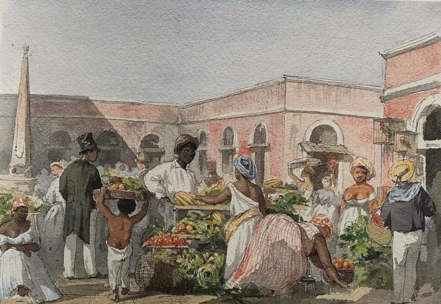 Le marché de Rio de Janeiro 1868